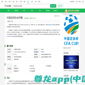 中国足球协会杯赛_360百科
